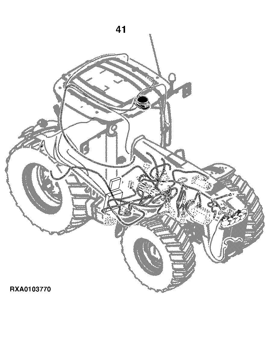8245R Tractor (S.N. 000101 - 053099)(Worldwide)