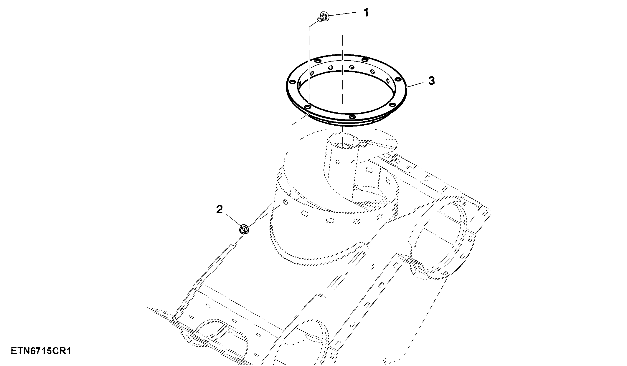 Vertical Auger and Charge Housing, High Unloading Rate, Regular Wear, 3.8 bps