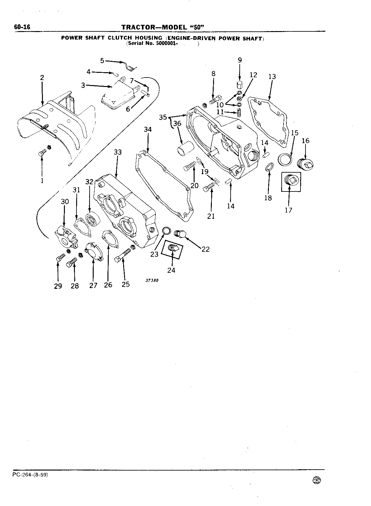 Section 60 - Power Shaft and Power Shaft (Continued)