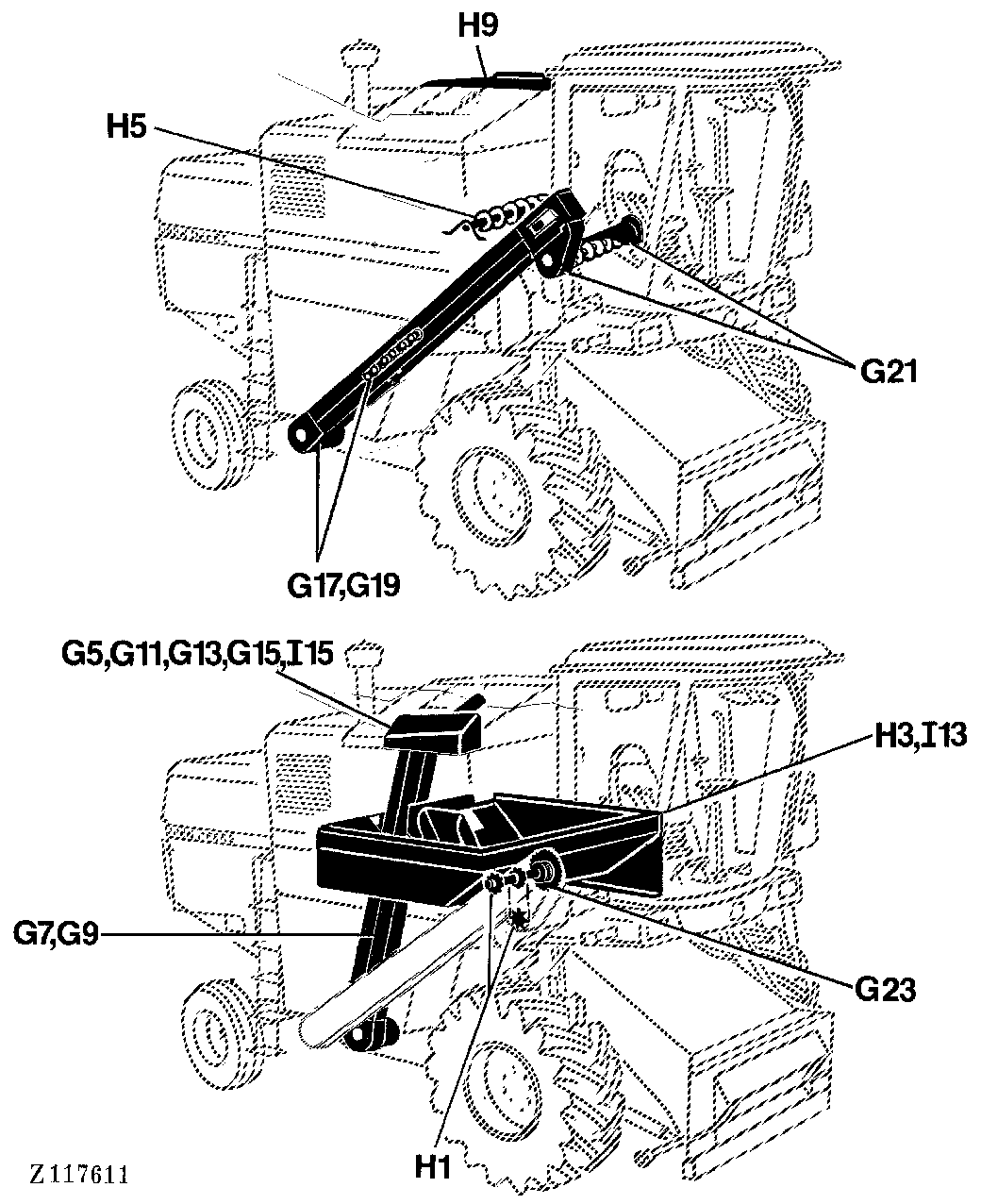 130 ELEVATORS, GRAIN TANK AND UNLOADING AUGERS