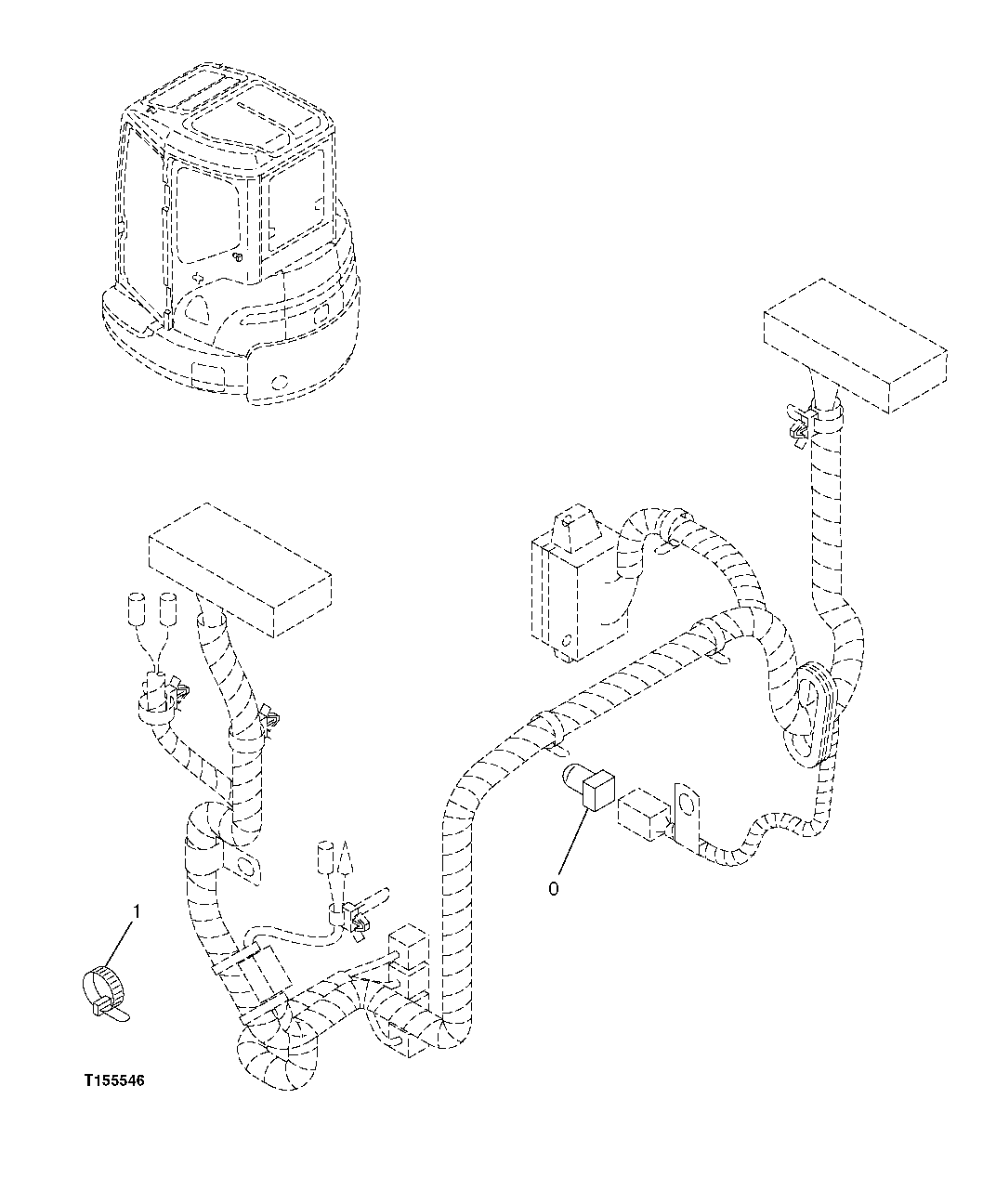 CONSOLE WIRING HARNESS (CAB)