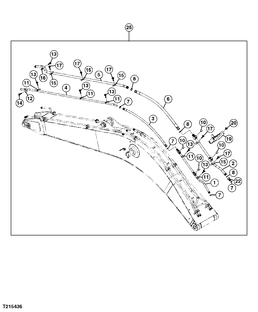 AUXILIARY HYDRAULIC FIELD KIT (HAMMER) (MONO BOOM)