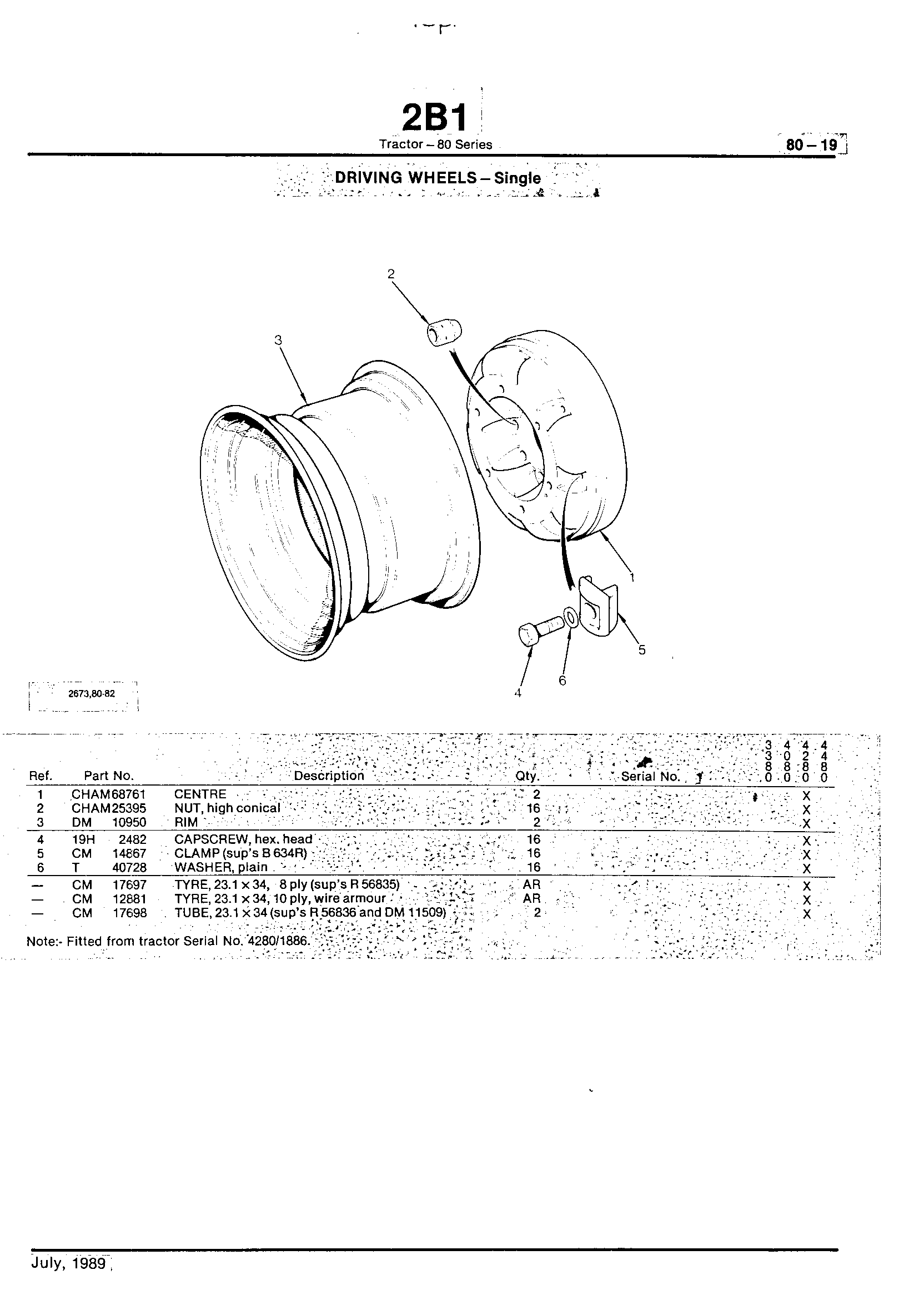 Wheels, Front Axle, Sheet Metal, Misc. Driving Wheels (Continued)