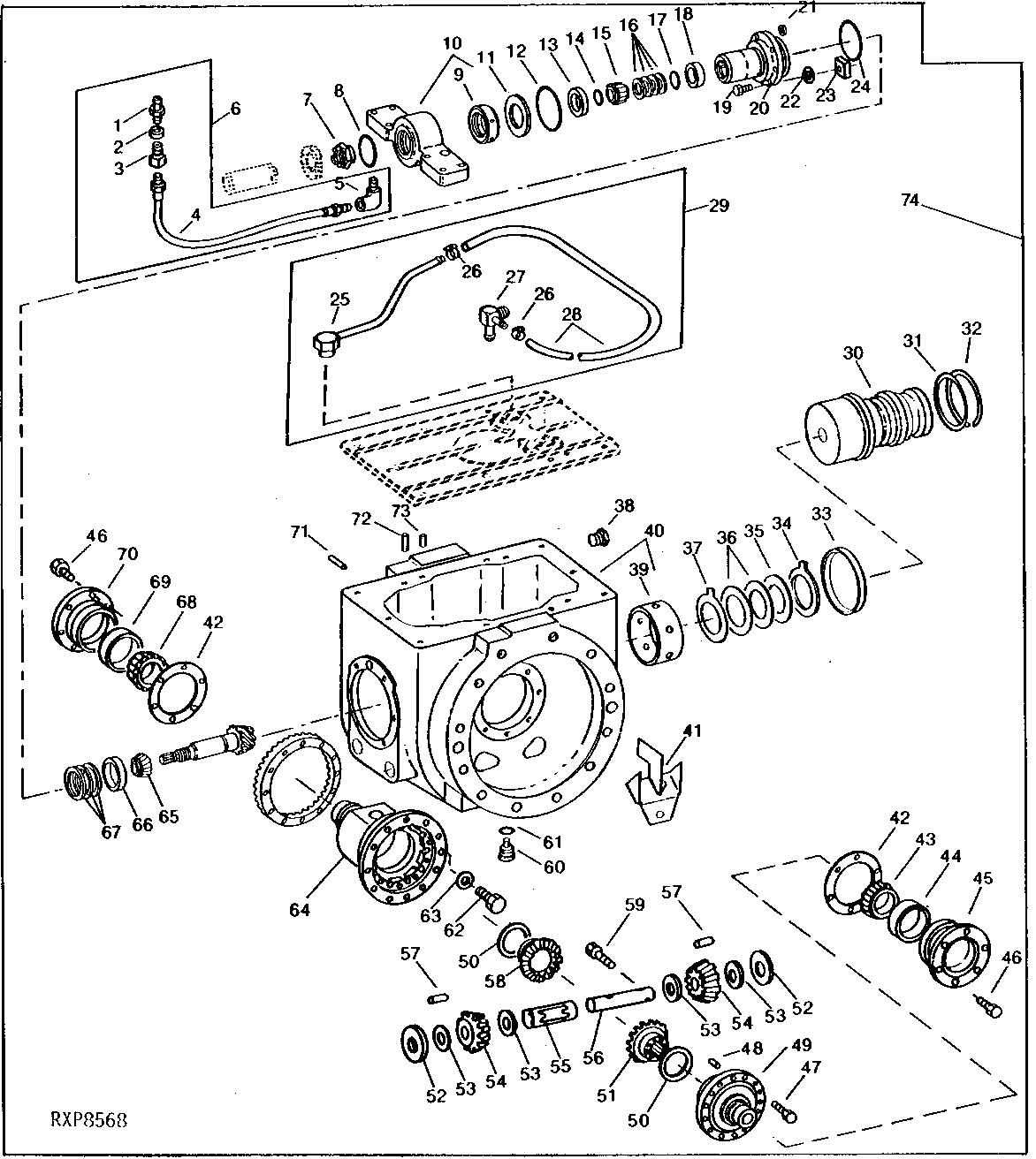 Differential Front AXLE Assembly - Continued