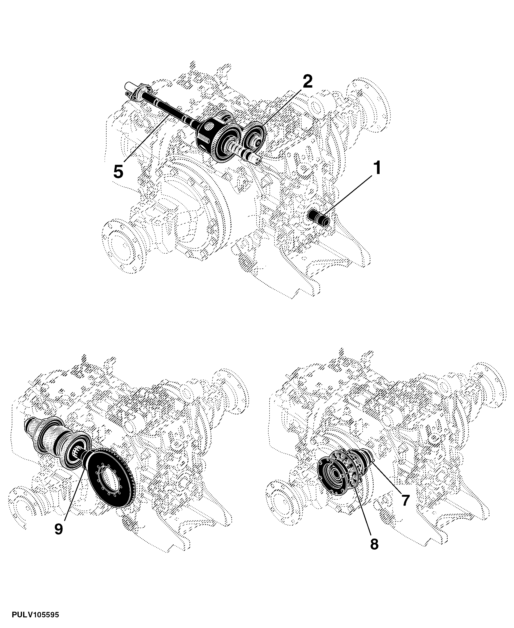 50 Power Train, SyncShuttle™(12X4) Transmission