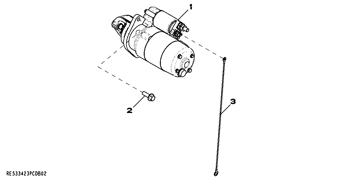 30AC Starting Motor ( - 681022)