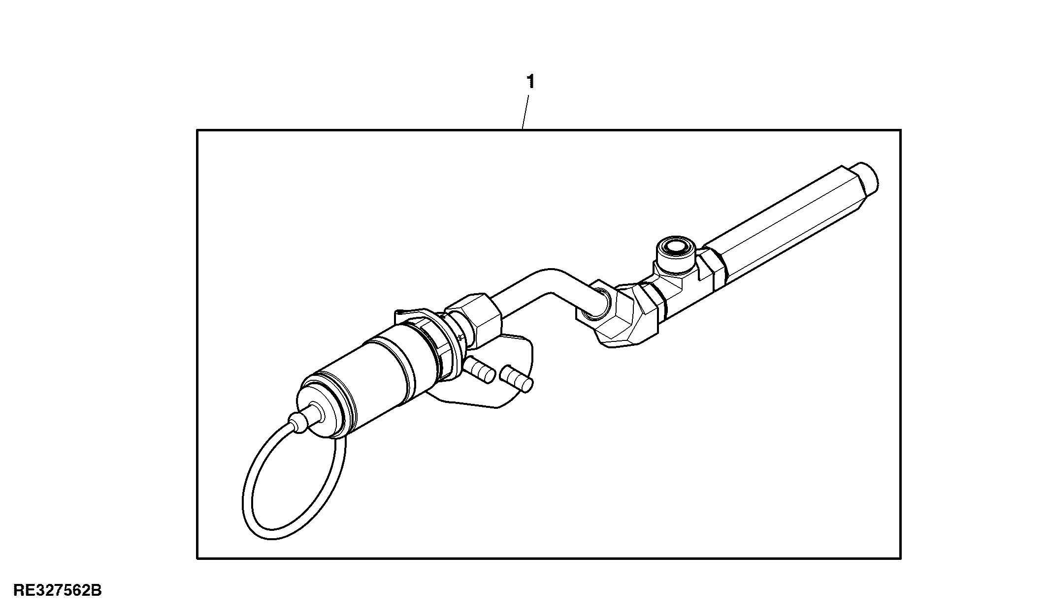 Attachment, Hydraulic Quick-Connect Coupler, Motor Return