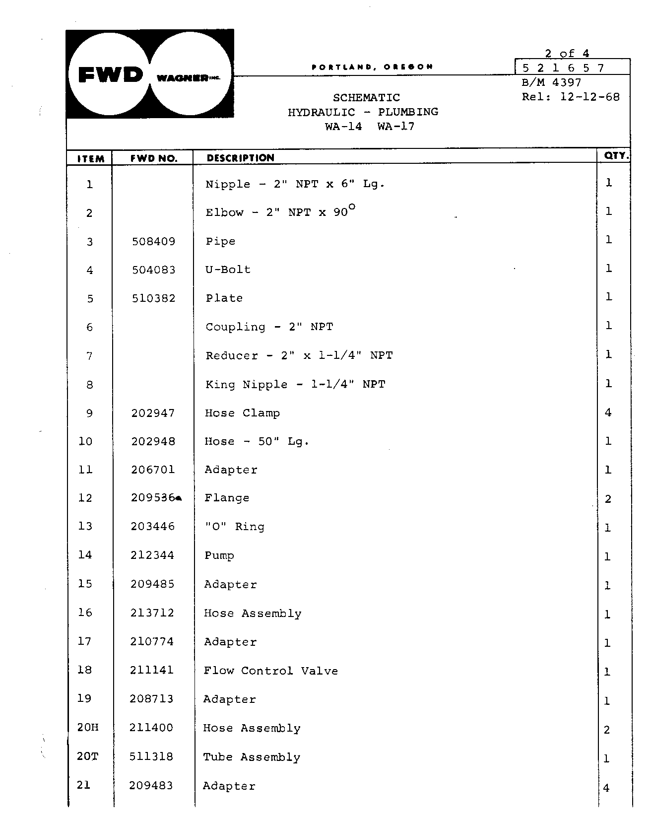 Section 70 - Hydraulics Implement & Vehicle Schematic (Continued)