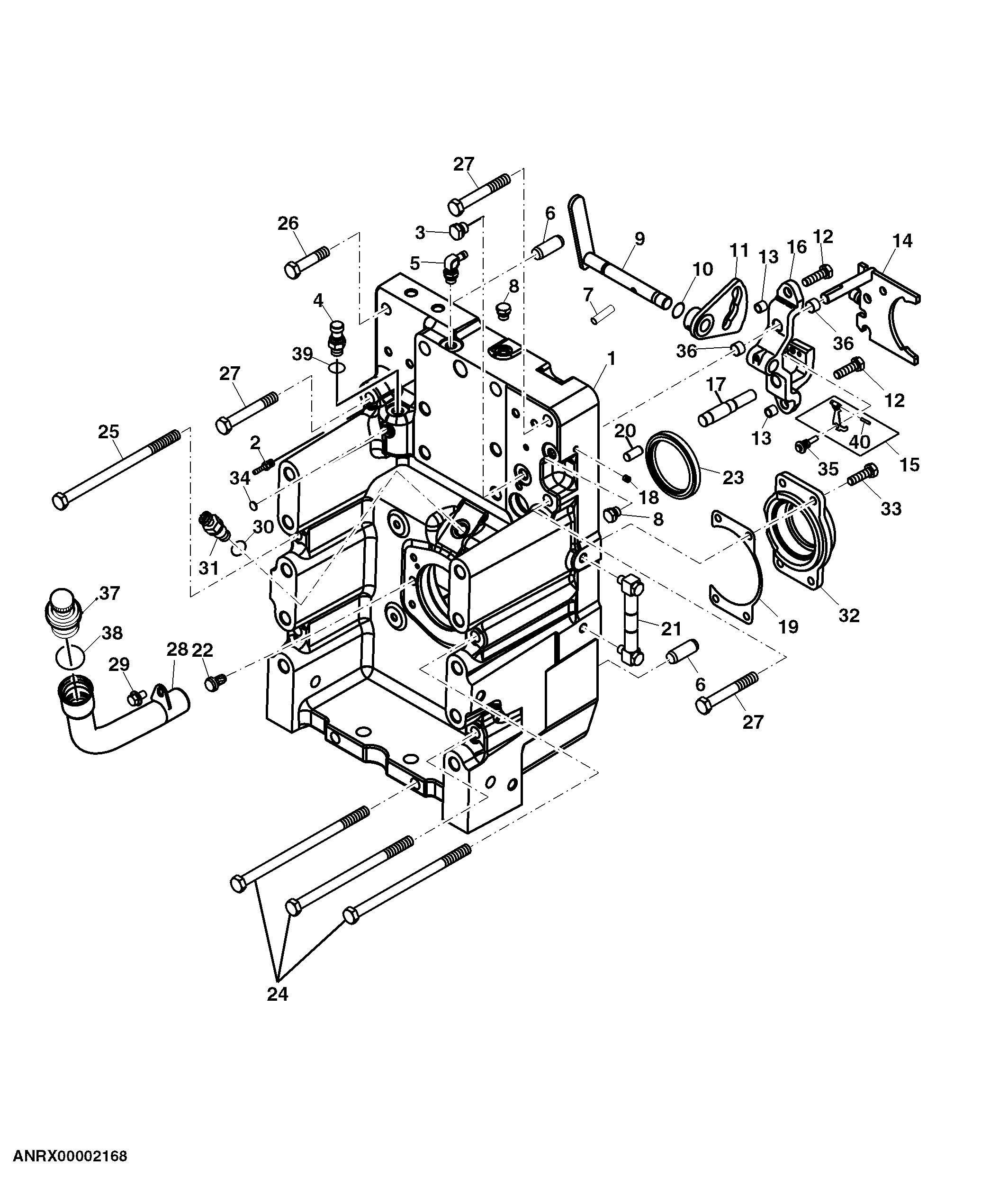 PTO Cam, Housing, Shifter And Gauge, Type III