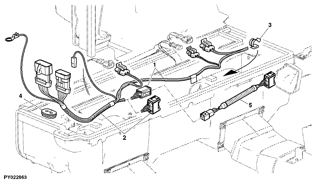 WIRING HARNESS, HEATING AND AIRCONDITIONING
