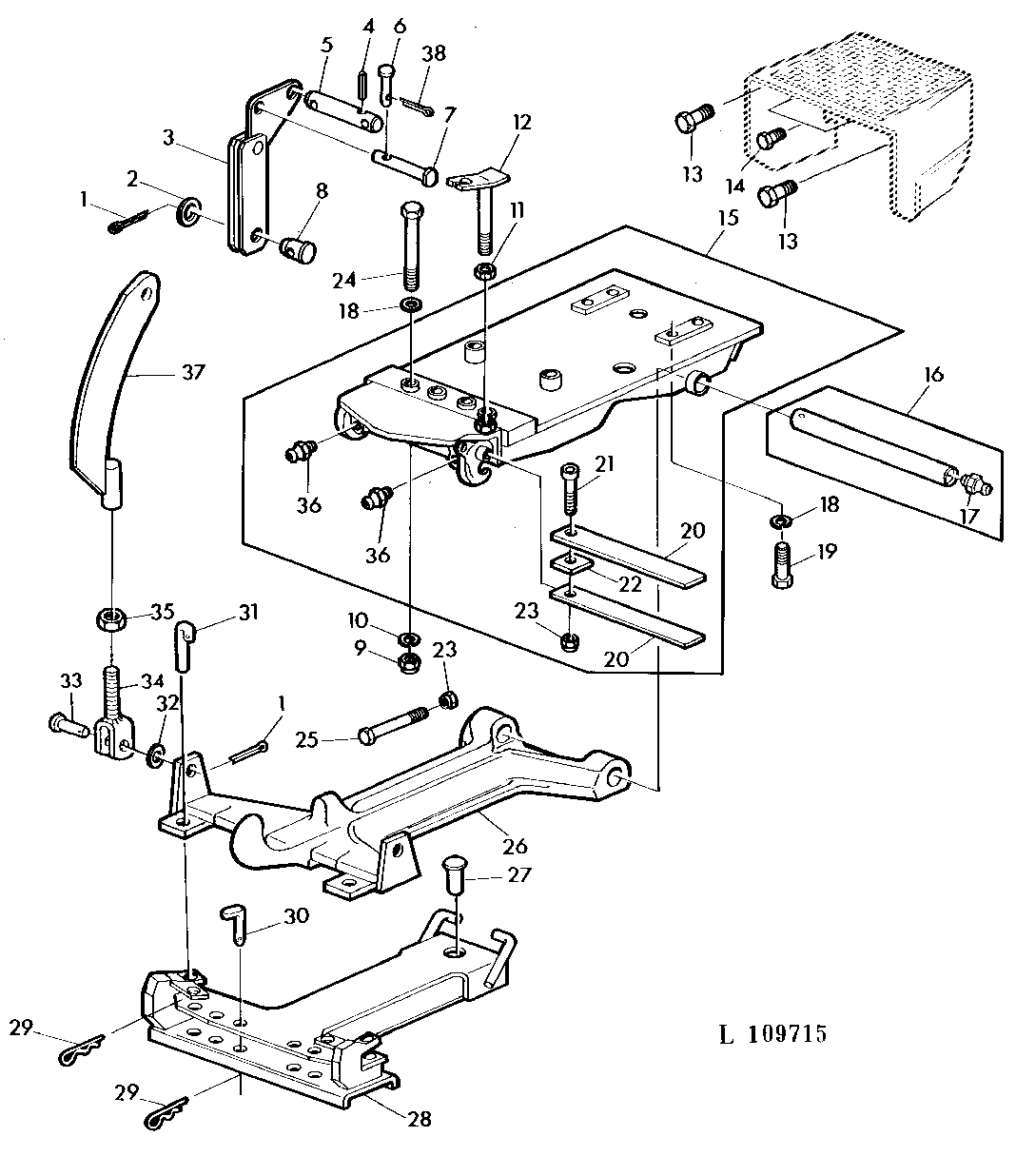 HITCH "AXLA" (WITH INCREASED LIFTING CAPACITY)