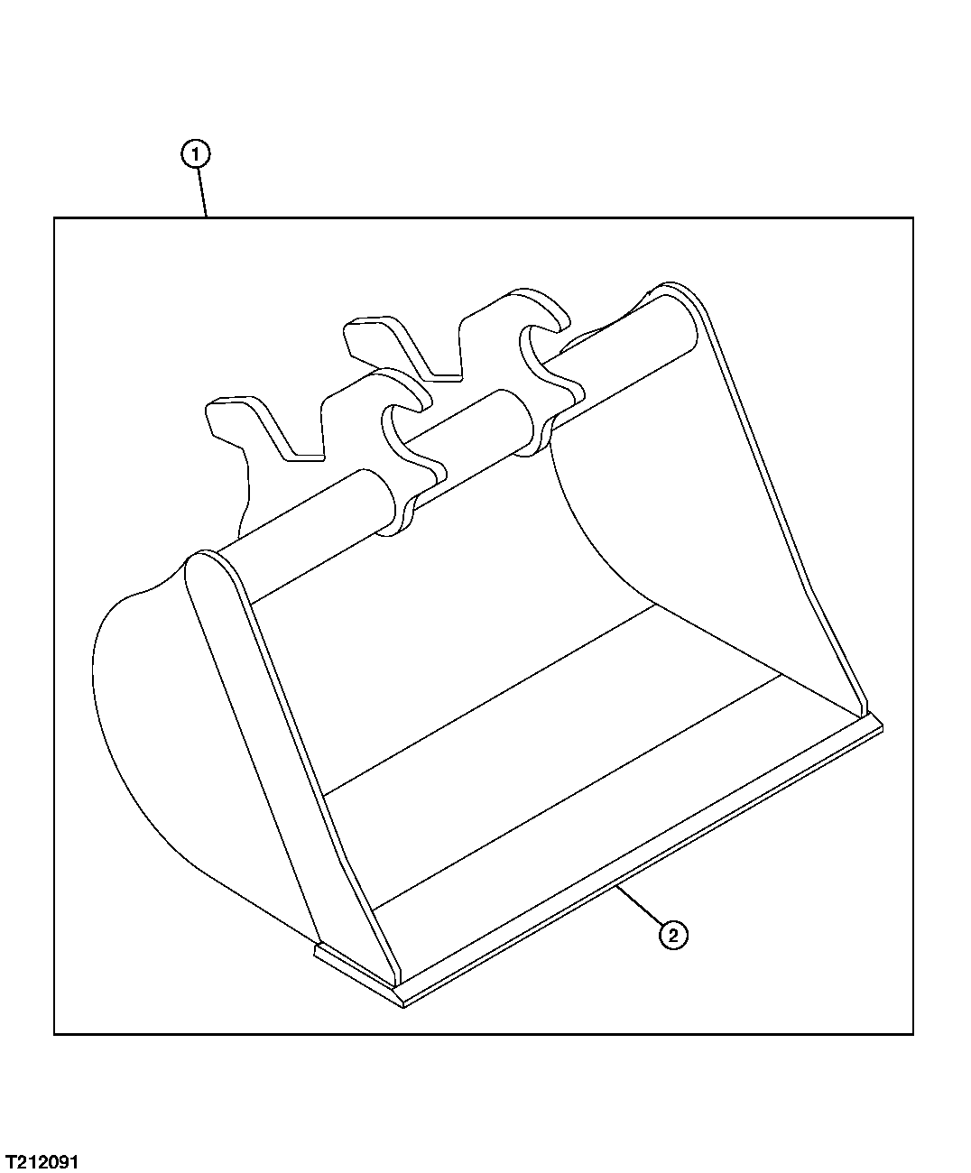Ditch Cleaning Bucket Replacement (34")