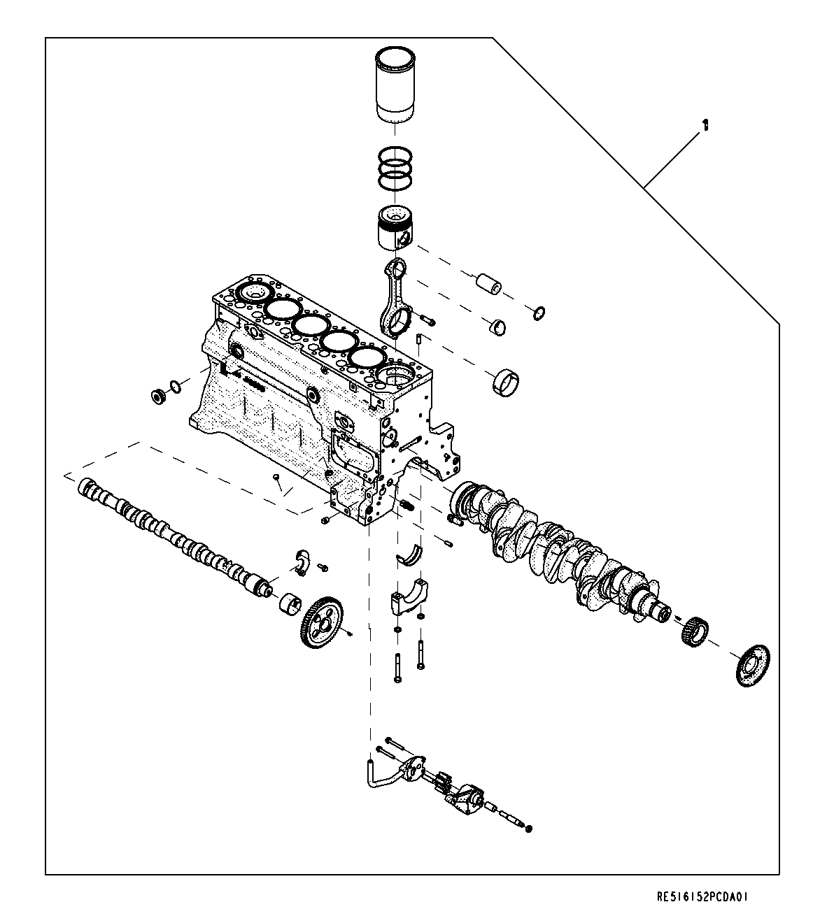 9901 Short Block Assembly