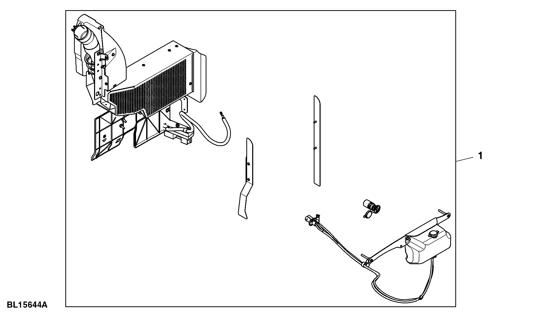 Attachment, Exhaust System, Horizontal