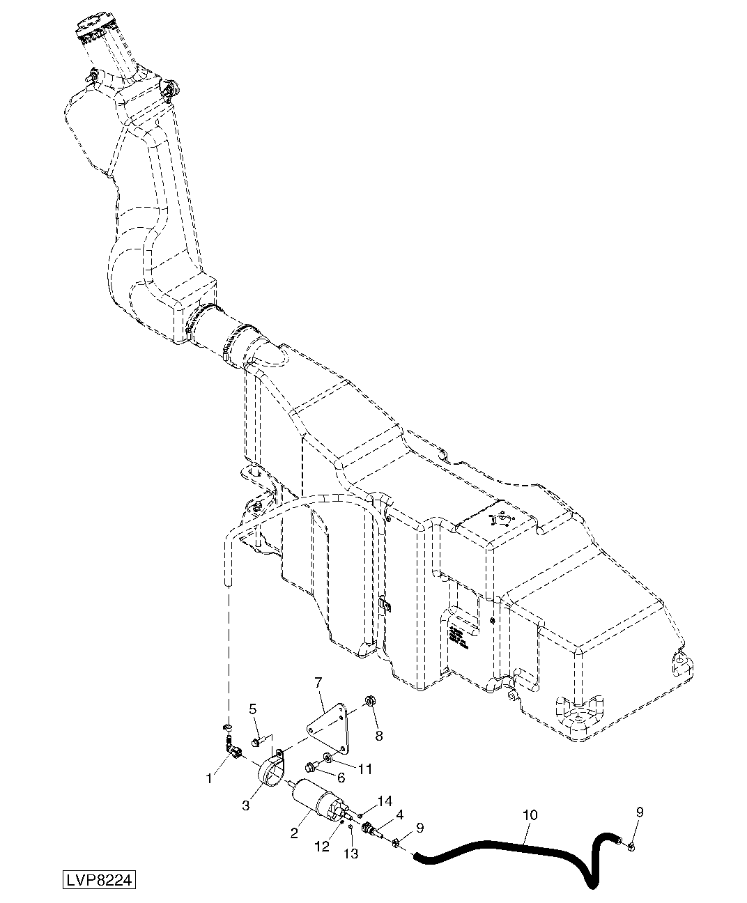 FUEL TRANSFER PUMP (ISOLATED OPEN OPERATOR STATION / CAB)