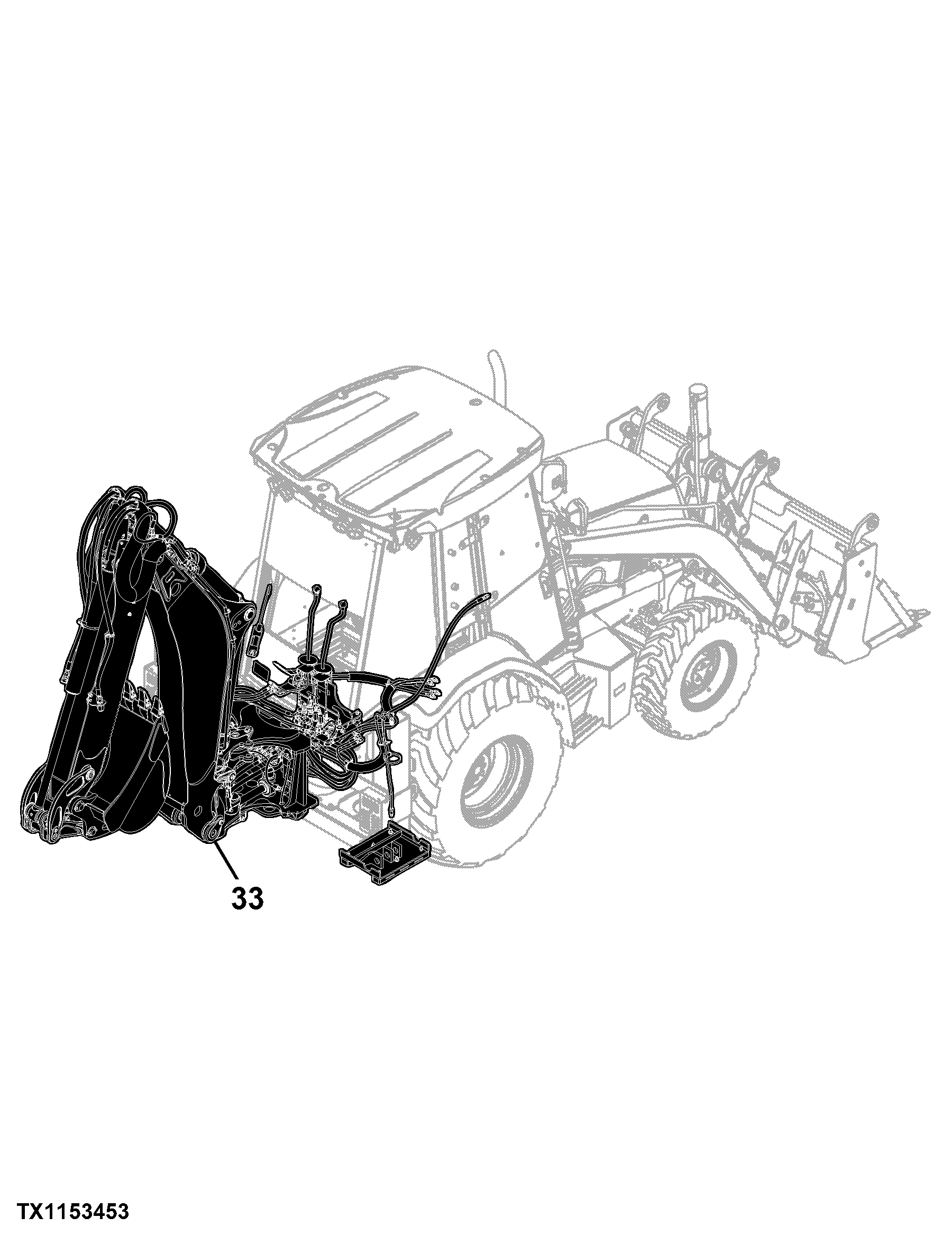 325K Backhoe Loader (PIN: 1T0325KX_ _C219607 - C234969)(Engine 4045TT096)