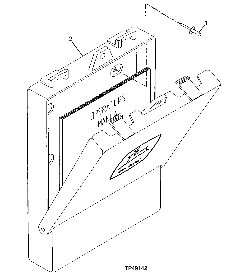 OPERATOR MANUAL HOLDER
