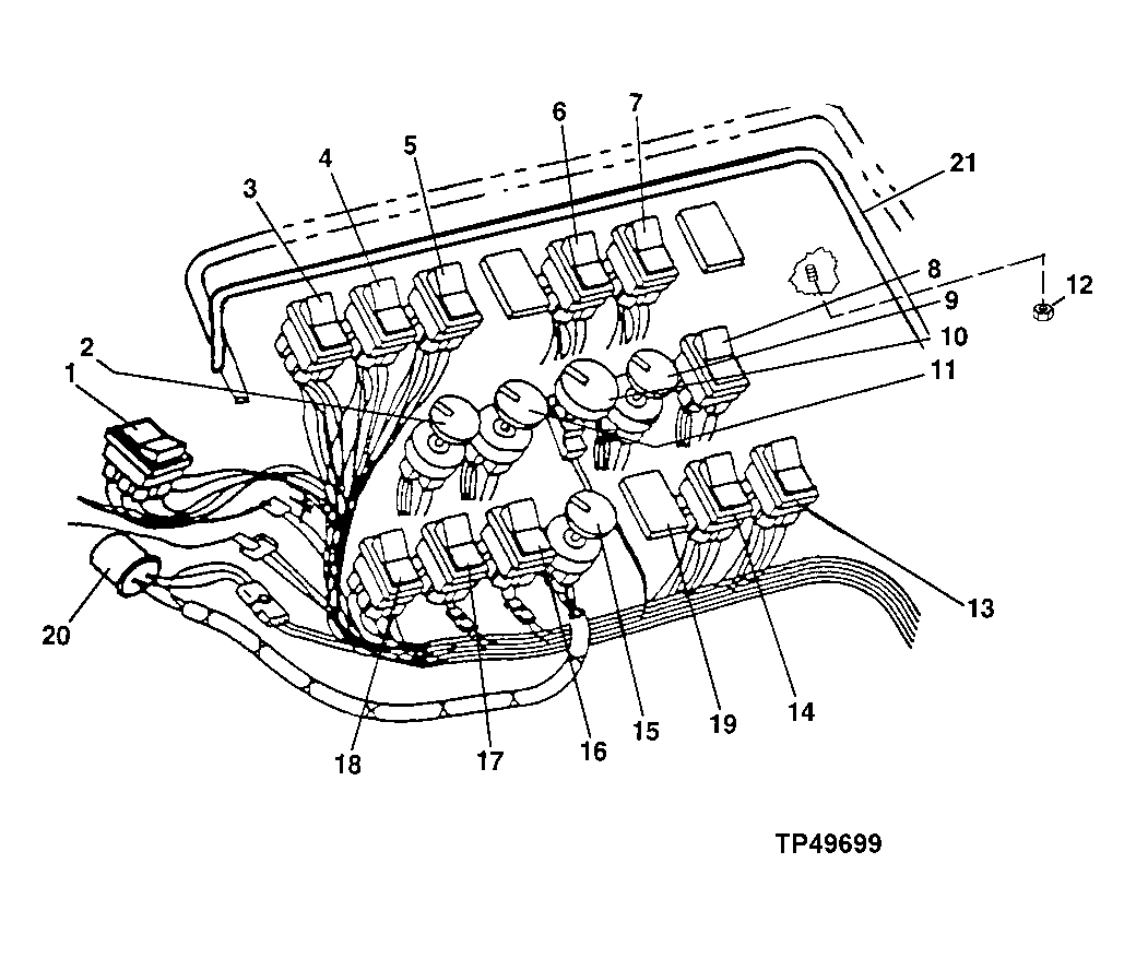 Load Center Harness and Right Panel (LPM Harness)