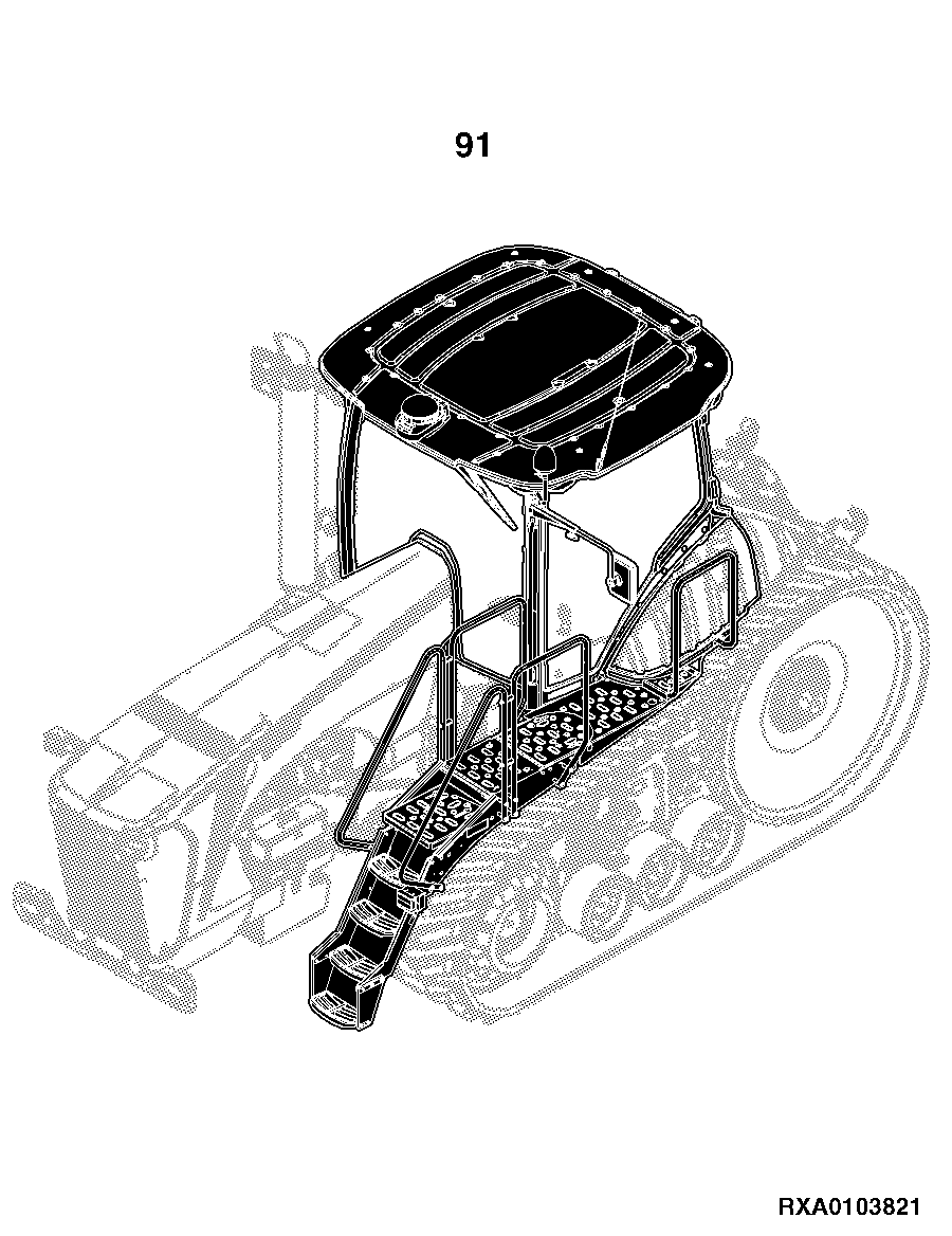 8320RT Tractor (S.N. 900101 - 907100)(Worldwide)