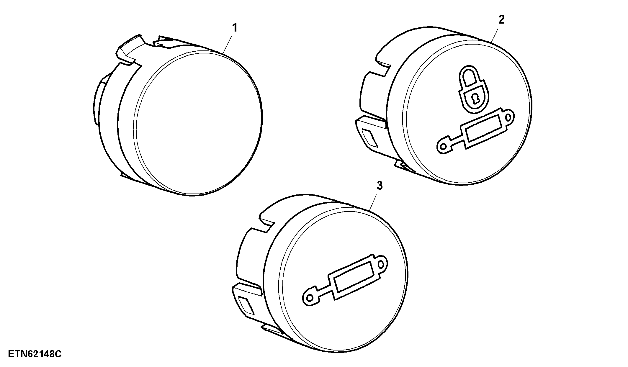 Push Buttons, Switch Module W/ Electrical SCV