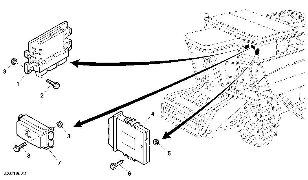 LC1 CONTROL UNIT, POWER MODULE AND FUSE BOX