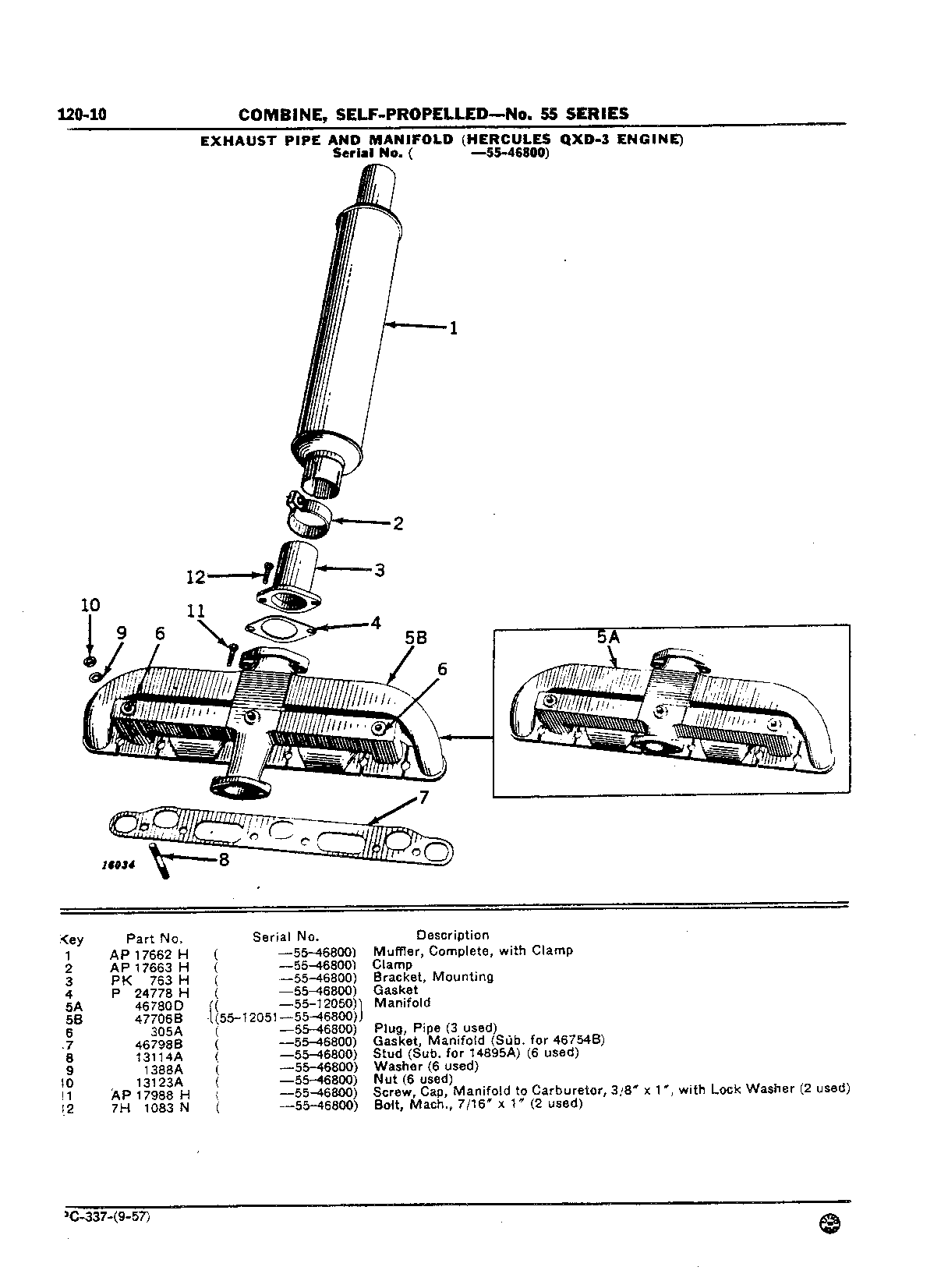 Exhaust Pipe and Manifold