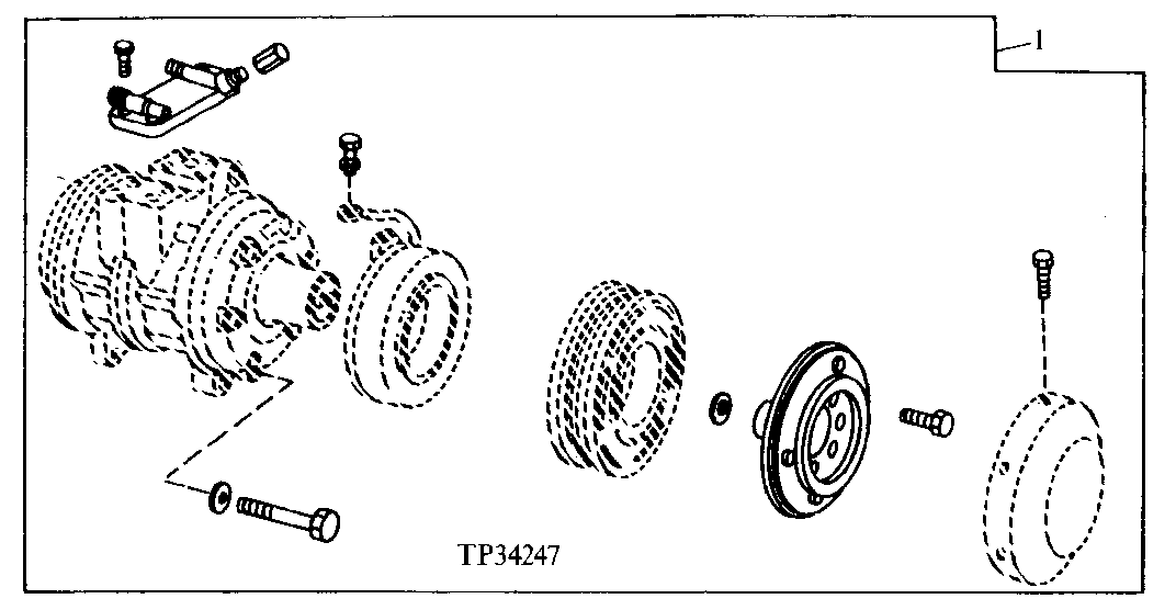 AIR CONDITIONING COMPRESSOR HARDWARE KIT