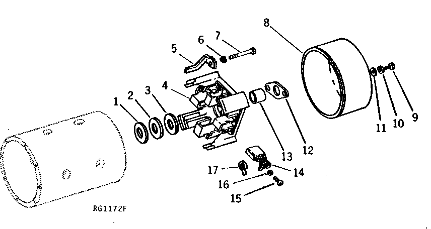 STARTER COMMUTATOR END FRAME (12-VOLT) (JOHN DEERE)