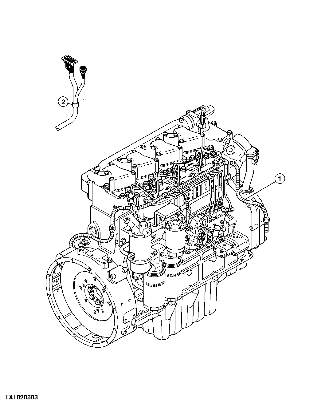 Main Wiring Harness and Engine Wiring Harness