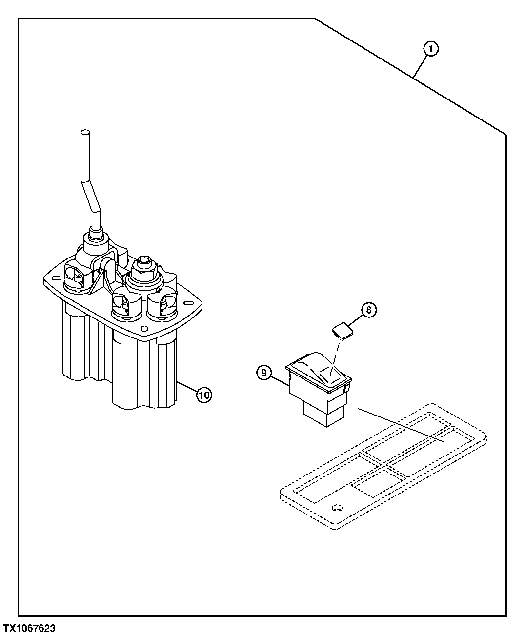 Third Function Detent Kit (X23372 - X25918)