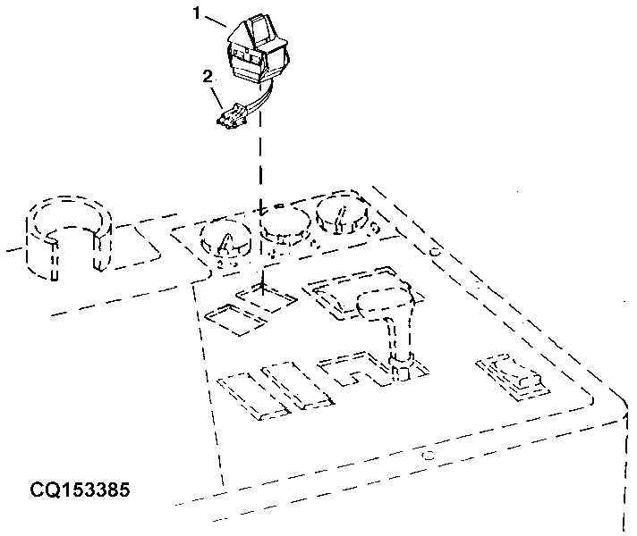 FRONT/REAR PTO SWITCH (CAB)