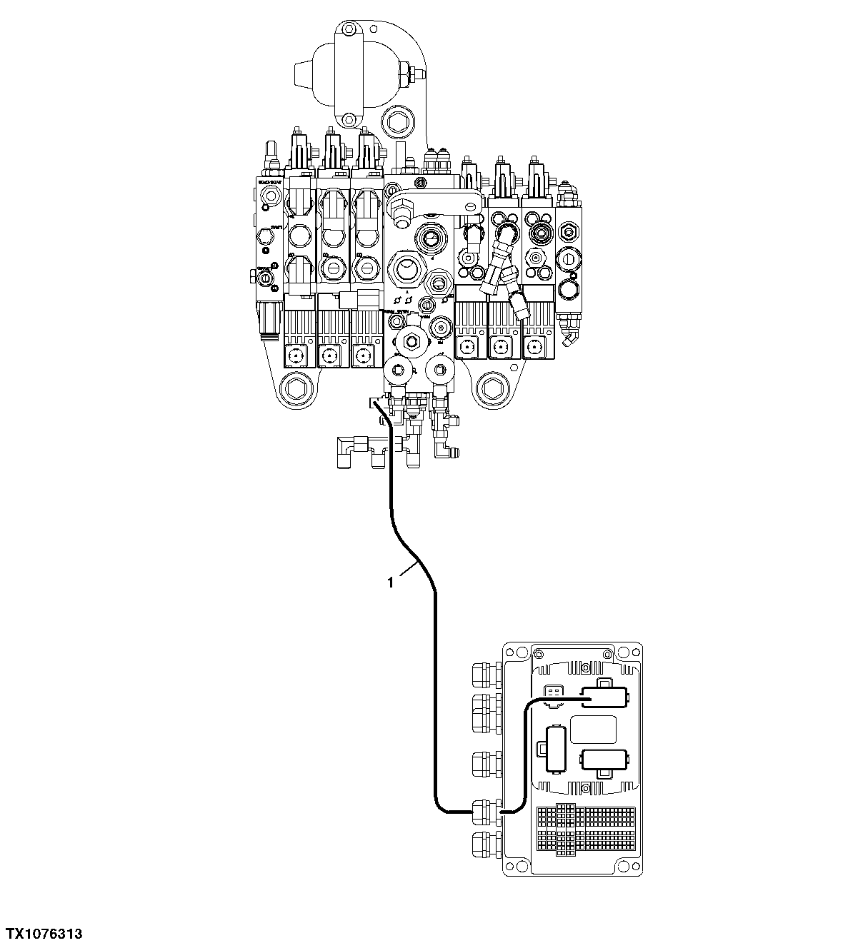Electrical Connector D (Timbermatic T10)