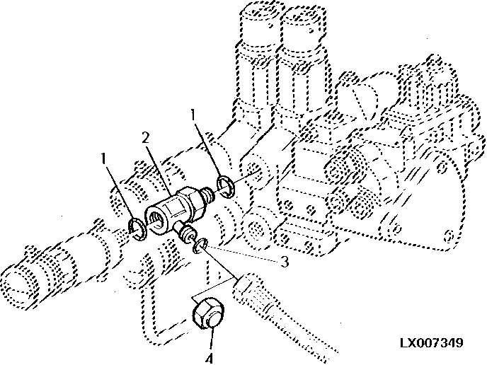 PARTS FOR ADDITIONAL CONNECTIONS, SELECTIVE CONTROL VALVE