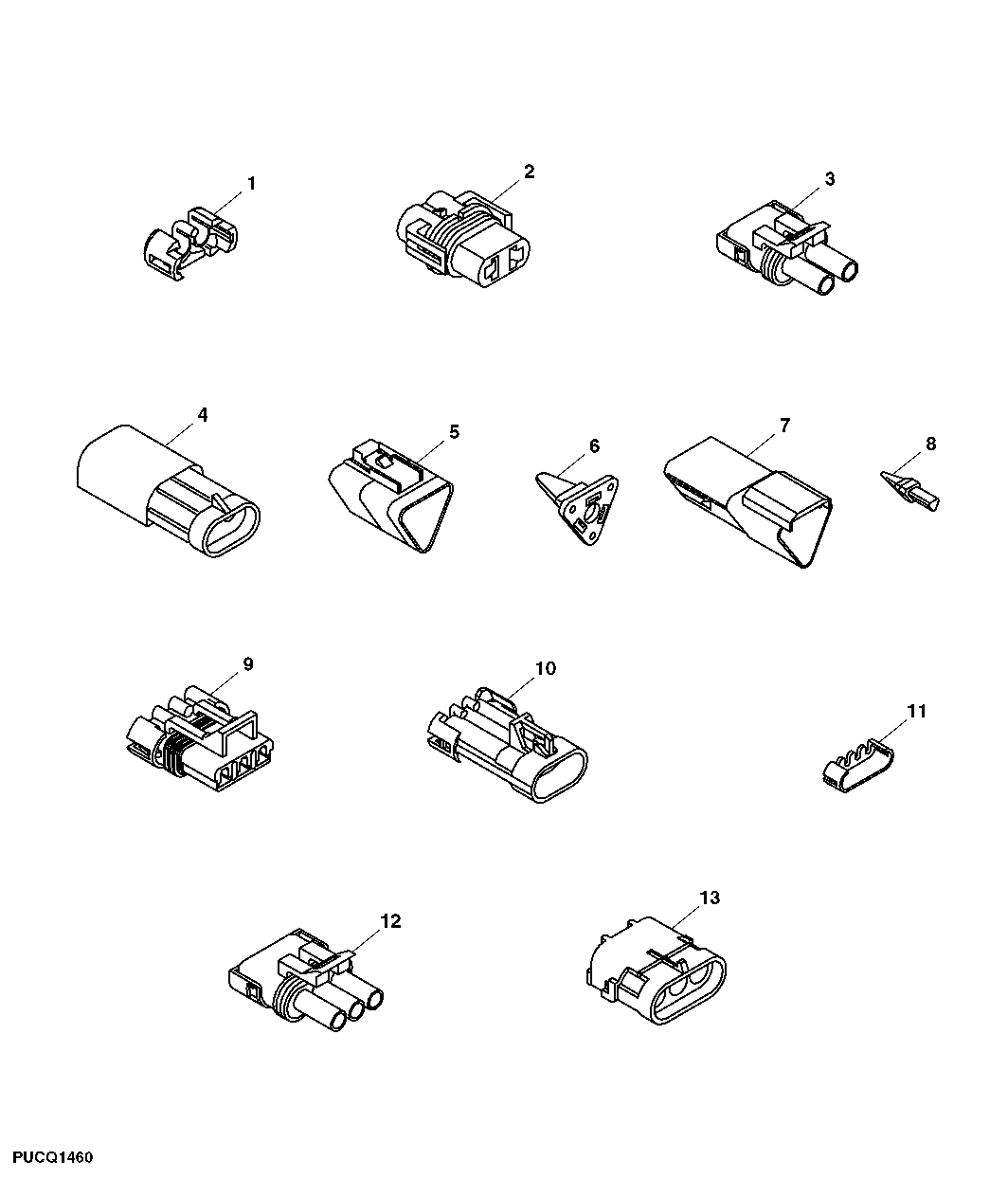 ELECTRICAL CONNECTOR SERVICE KIT 2-WAY AND 3-WAY CONNECTORS (BOX 2)