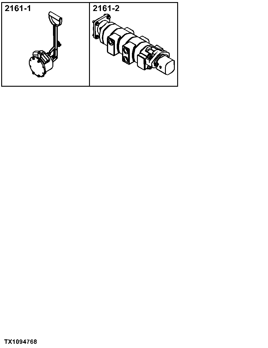 2161 Hyd Pump & Drive (If Applicable)