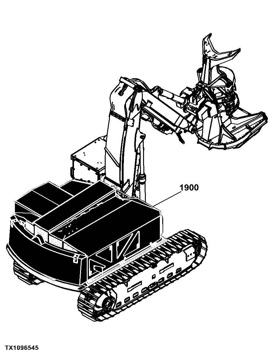 903K Tracked Feller Buncher (PIN: 1T0903KX_ _D181103 - D270472)(PIN: 1T0903KX_ _C181103 - C270472)