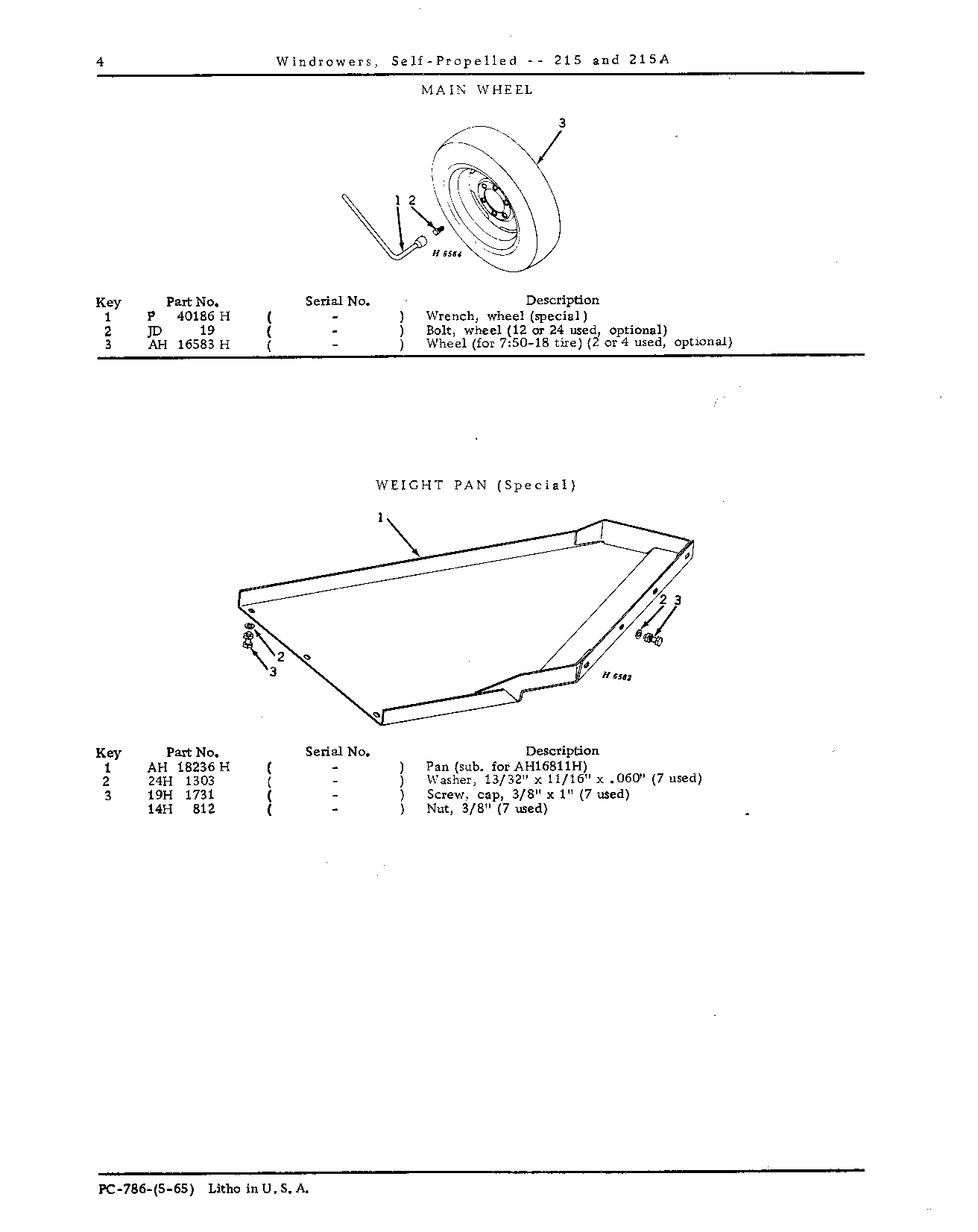 Main wheel