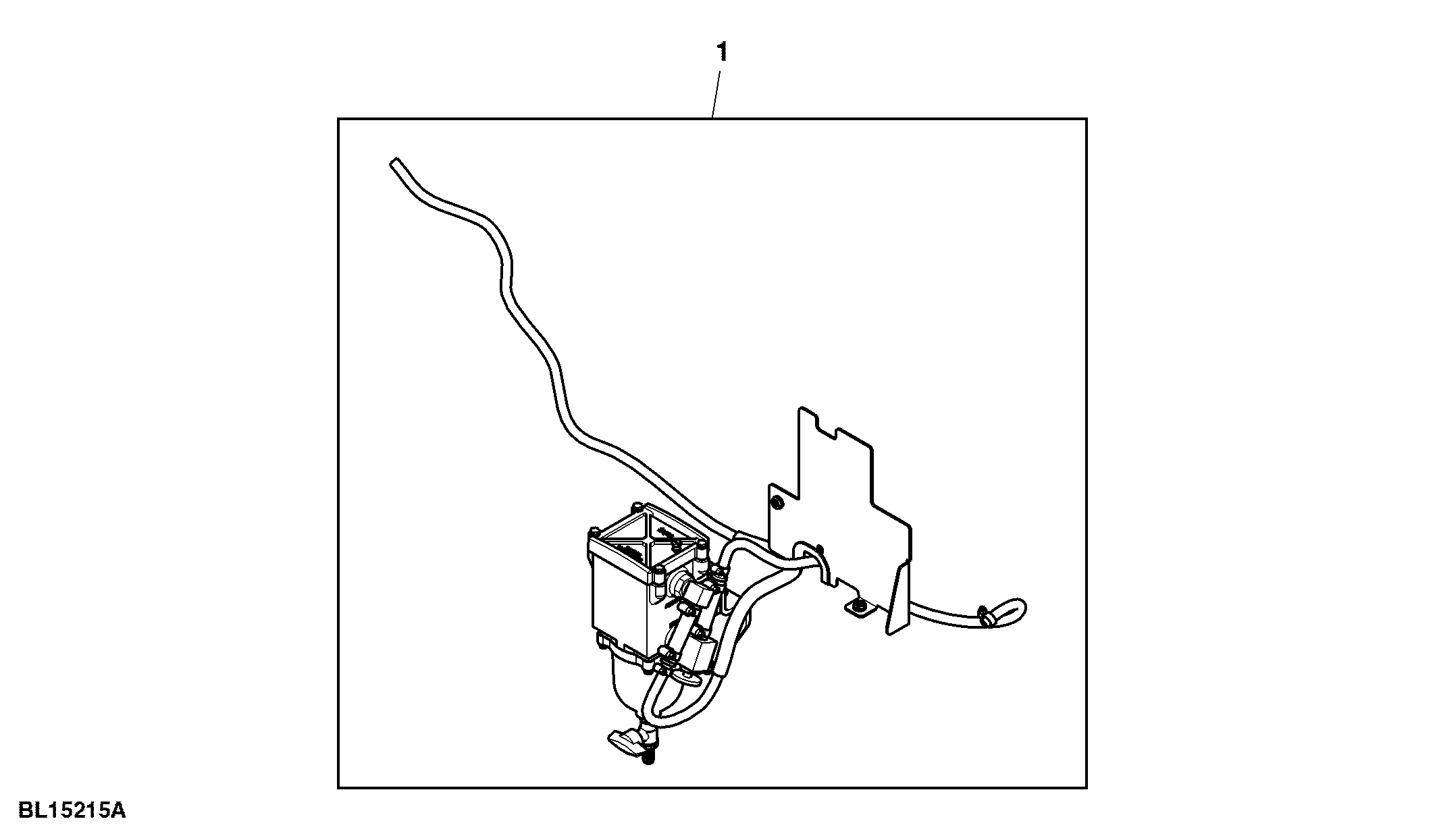 Attachment, Fuel Filter, Water Separator