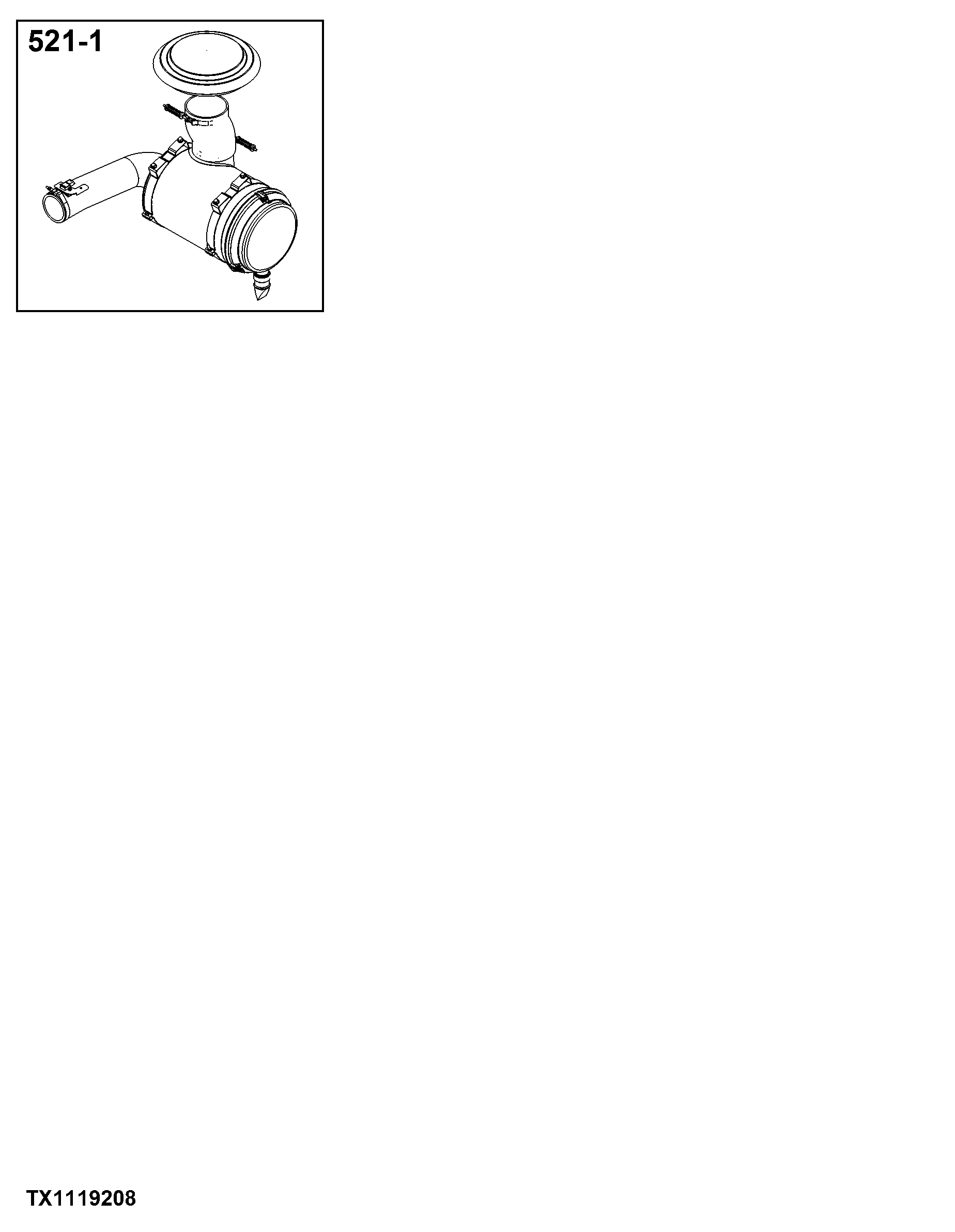 0521 Air Cleaner & Piping