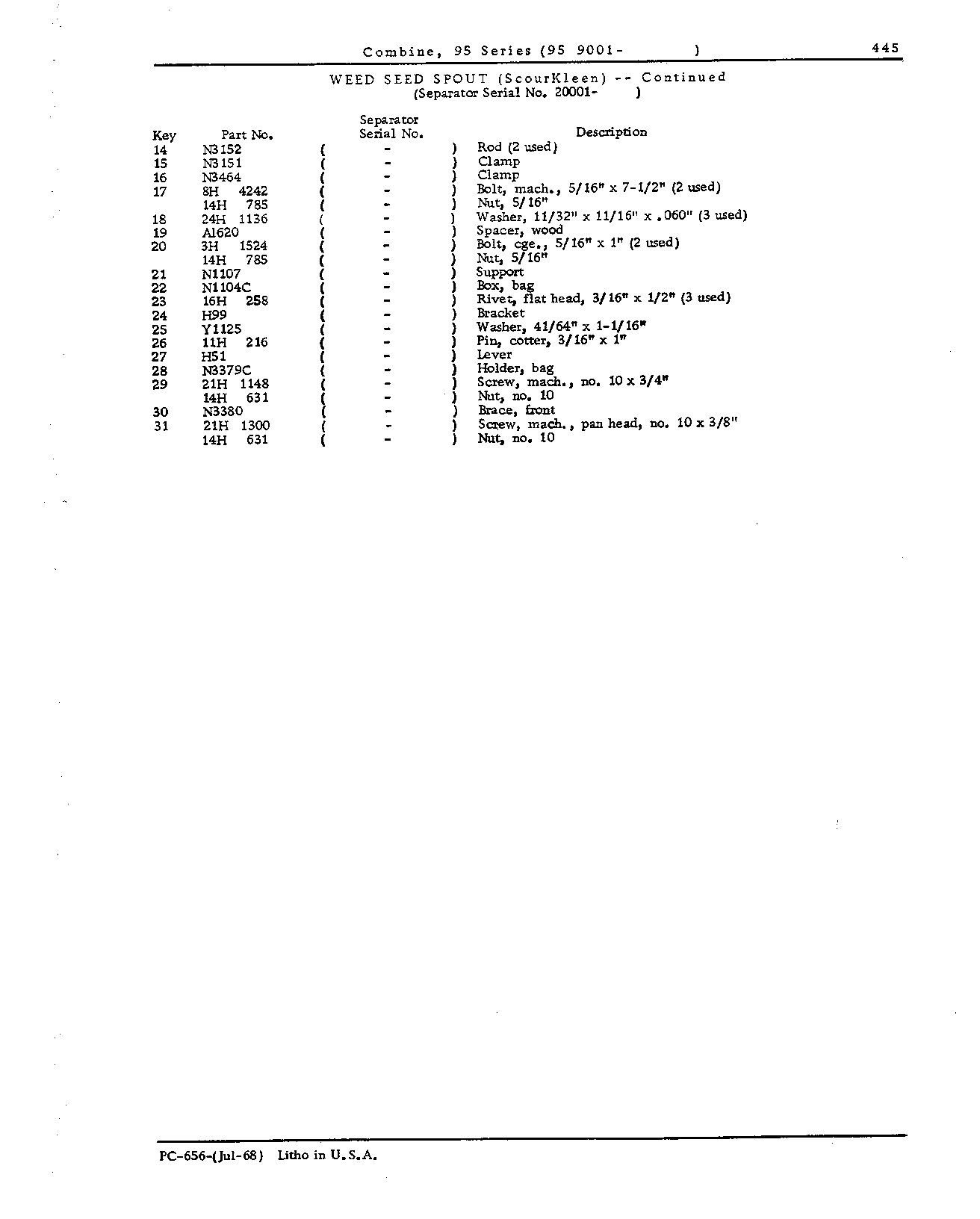 ScourKleen (Continued)