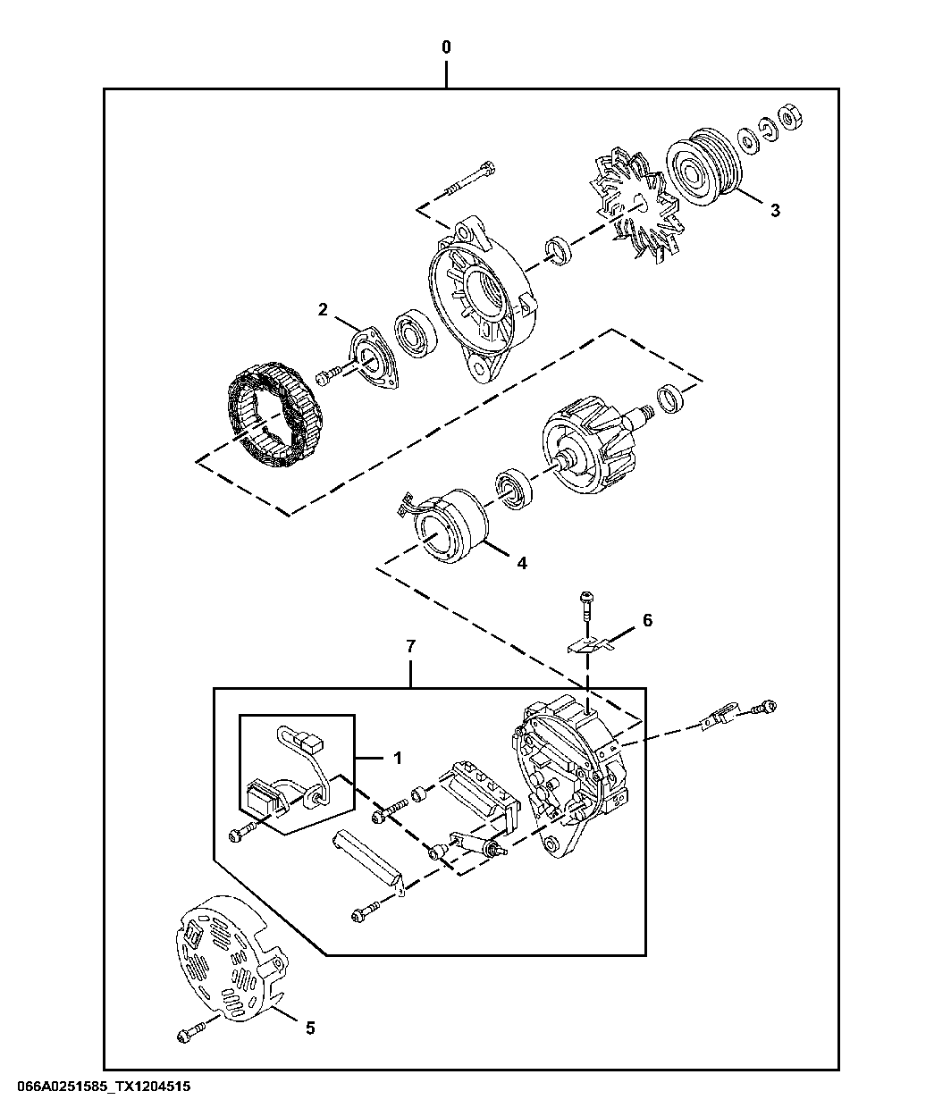 Alternator Components