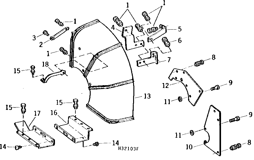 Fenders, Extra Heavy Duty Final Drive ( - 556300)