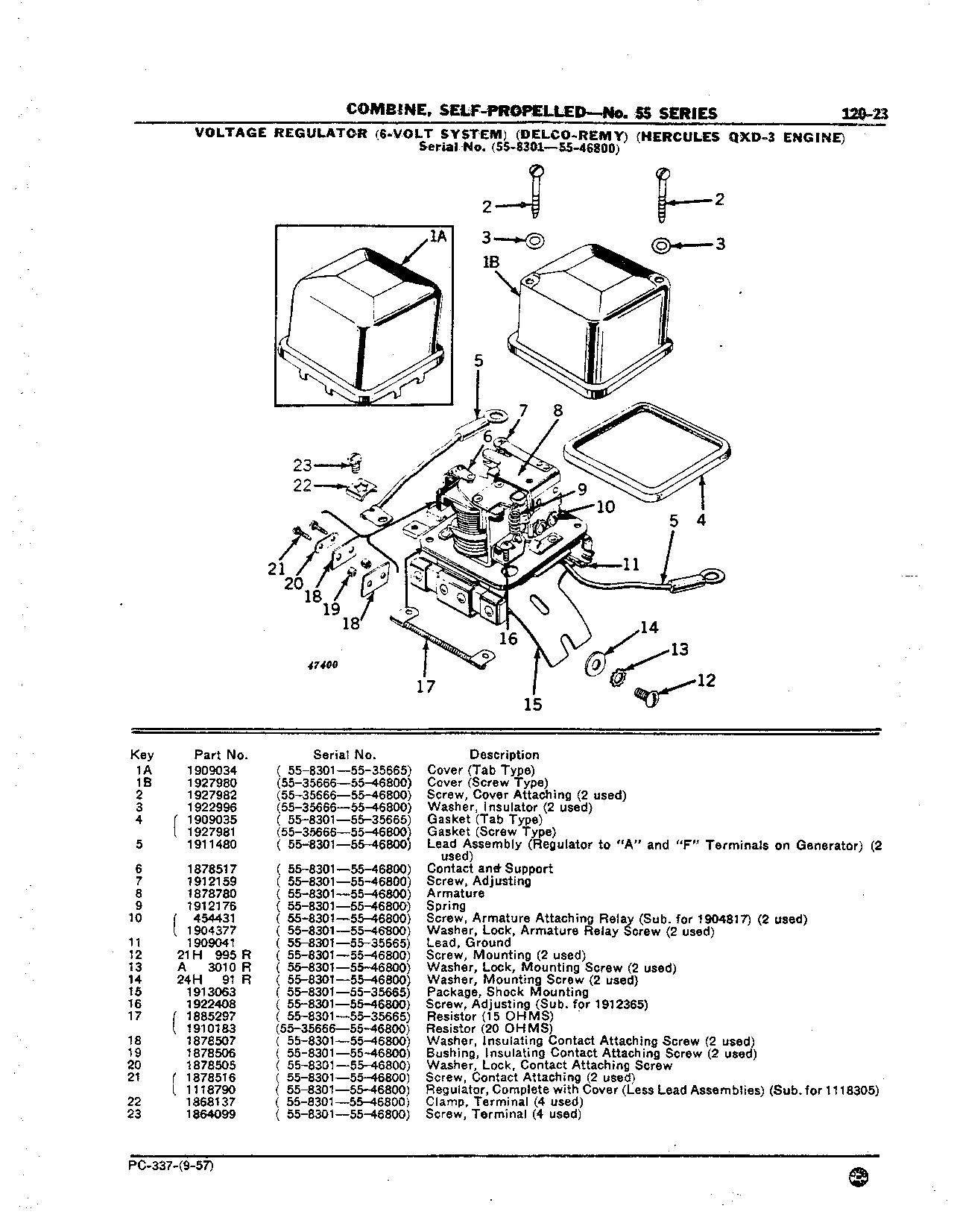 Gear Cover (Engine) Voltage Regulator