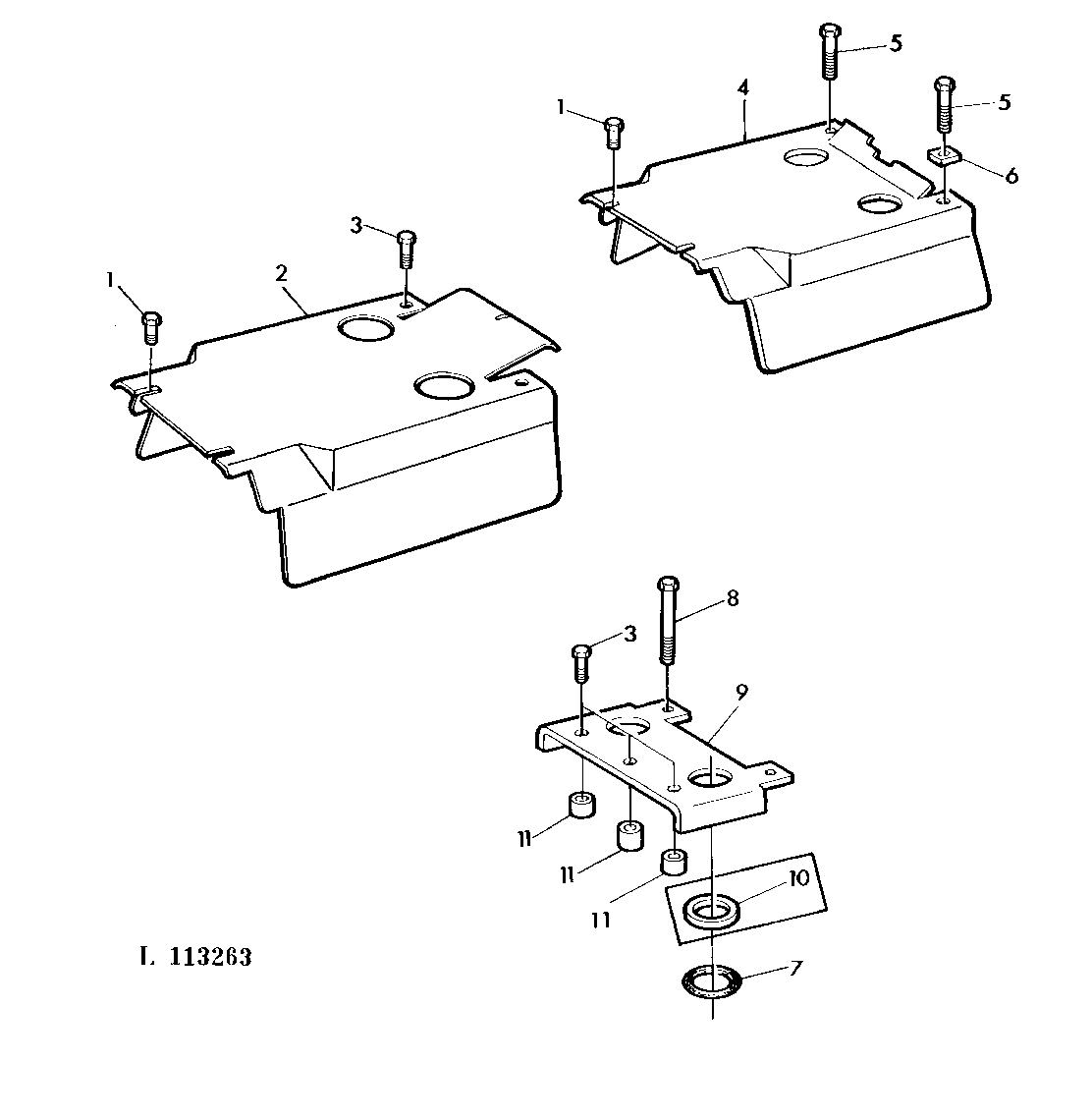 TRANSMISSION CASE SHIELD FOR SYNCHRON TRANSMISSION