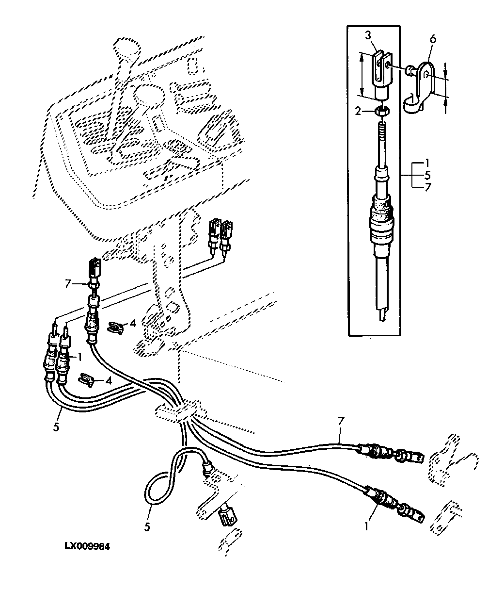 CABLES BOWDEN DEL CAMBIO DE MARCHAS (POWRQUAD)