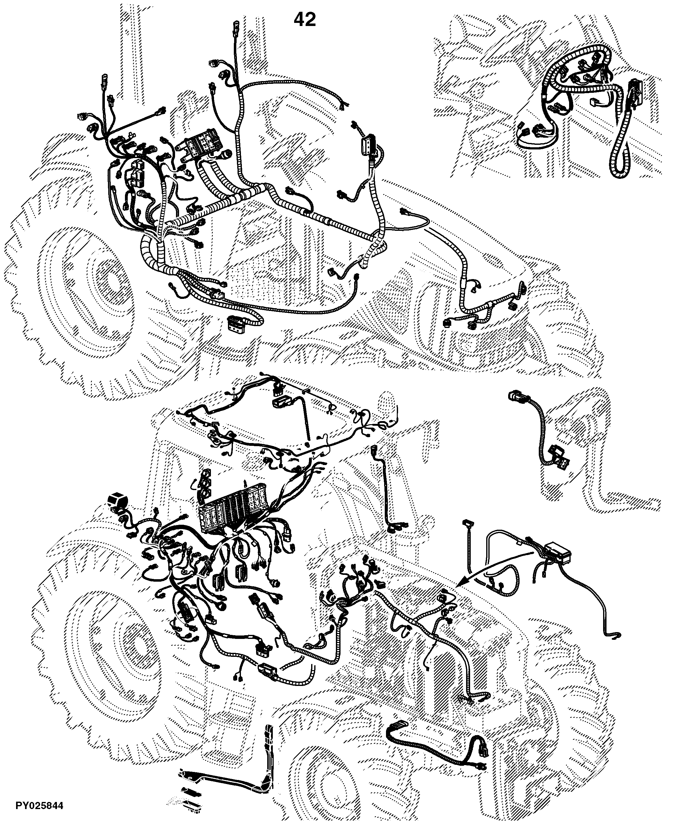 7130 Tractor (Engine 6068HL280,4045HL288) (North America Edition)