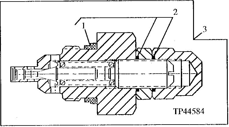 Backhoe Relief Valves And Kits (SN 798065-, 4-Function) (SN 796891-, 5-Function) (SN 799622-, 6-Function)