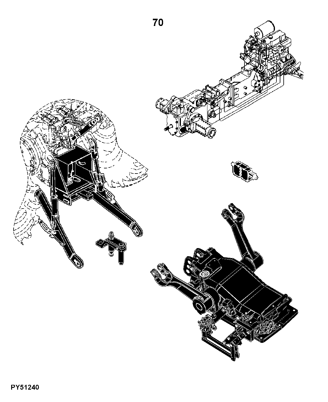 5303 and 5403 Tractors (Stage II Engine)(PY5303E, PY5403E, South Africa Edition)