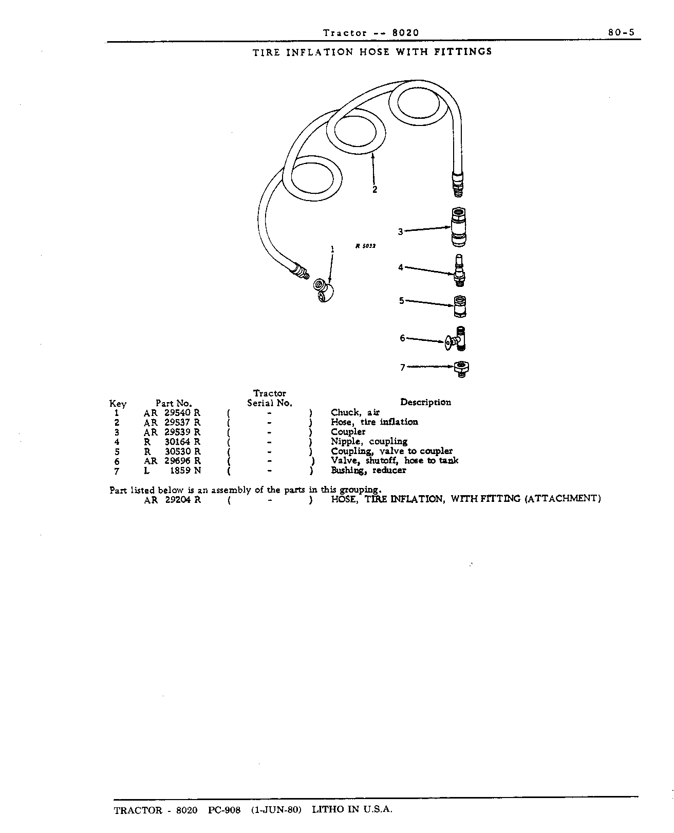 Section 80-Hood, Grille, Cowl, and Miscellaneous Parts (Continued)