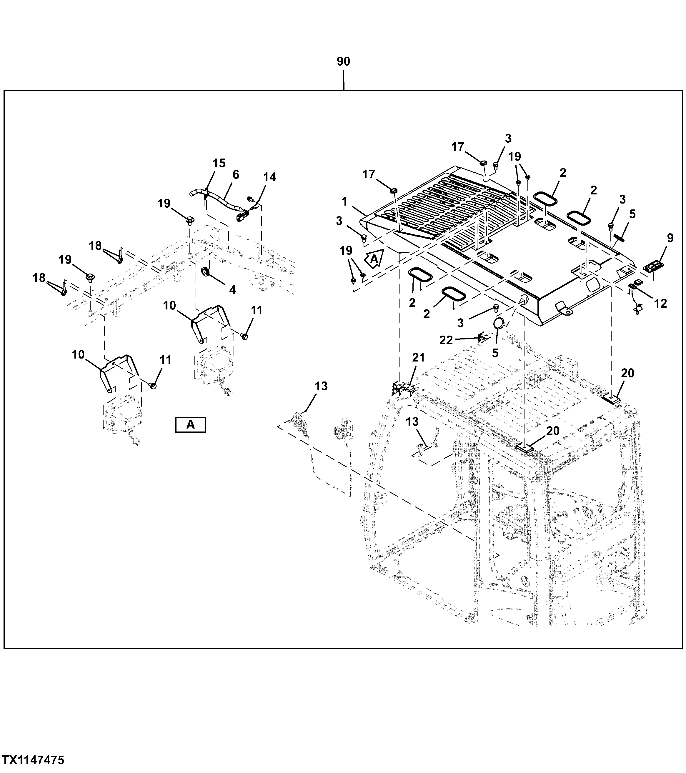 Falling Object Protection Structure (FOPS) Kit